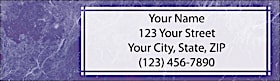 5th Avenue Return Address Label