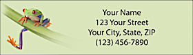 Froggy Fun Return Address Label