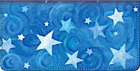 Shining Stars Checkbook Cover