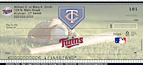 Minnesota Twins(TM) MLB(R) Personal Checks