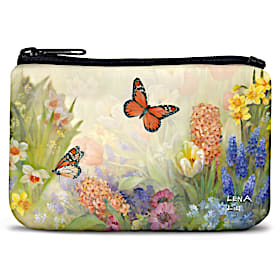 Lena Liu&#039;s Butterfly Gardens Coin Purse