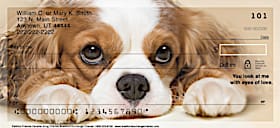 Faithful Friends - Cavalier King Charles Personal Checks