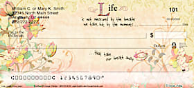 Live, Laugh, Love, Learn Personal Checks