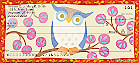 Challis &amp; Roos Awesome Owls Personal Checks
