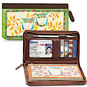 Challis &amp; Roos Awesome Owls Wallet