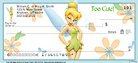 Tinker Bell Magic! Personal Checks