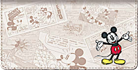 Sketch Book Mickey Checkbook Cover