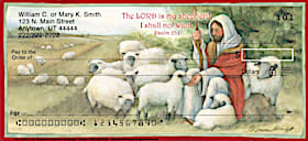 The LORD Is My Shepherd Personal Checks