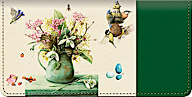 Marjolein&#039;s Garden Checkbook Cover