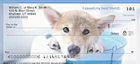 Rescued is My Breed of Choice Personal Checks