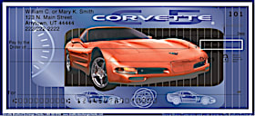 Corvette Personal Checks