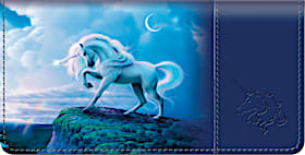 Unicorns Checkbook Cover