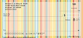Stripes Personal Checks