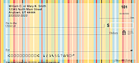 Stripes Personal Checks