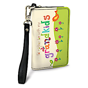 Grandkids Rule! Small Wristlet Purse