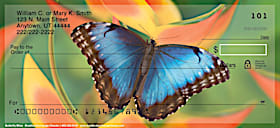 Butterfly Bliss Personal Checks