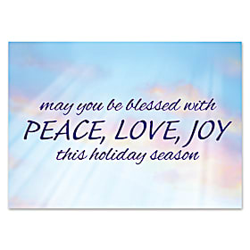 New Day Folded Personalized Holiday Cards