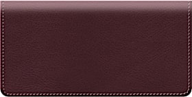 Burgundy Classic Value Checkbook Cover