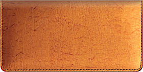 Metallic Copper Checkbook Cover