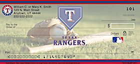 Texas Rangers(TM) MLB(R) Personal Checks