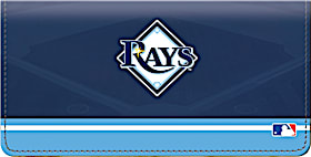 Tampa Bay Rays(TM) MLB(R) Checkbook Cover