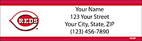 Cincinnati Reds(TM) MLB(R) Return Address Label