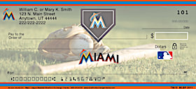 Miami Marlins(TM) MLB(R) Personal Checks