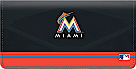 Miami Marlins(TM) MLB(R) Checkbook Cover