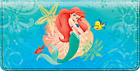 The Little Mermaid Checkbook Cover