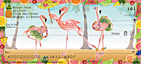 Flamingo Fun Personal Checks