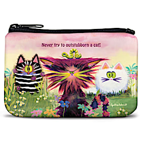 Comical Cats Coin Purse