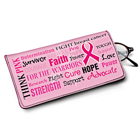 Hope for a Cure Eyeglass Case