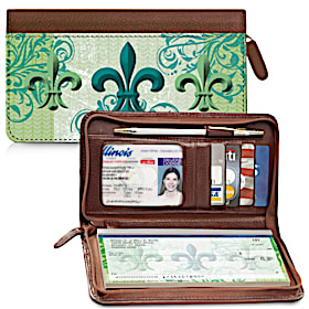 Fleur De Lis Wallet