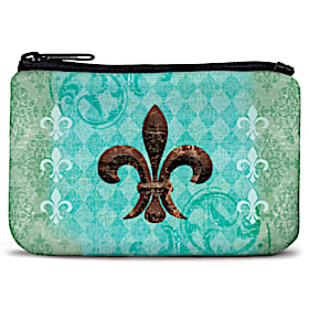 Fleur de Lis Coin Purse