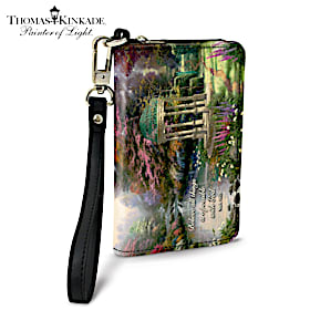 Best of Thomas Kinkade Small Wristlet Purse