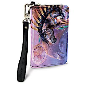 Painted Ponies Small Wristlet Purse