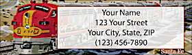 Diesel Trains Return Address Label