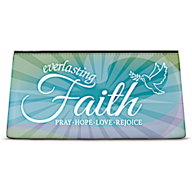 Faith Hope Christ Cosmetic Makeup Bag