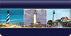 America&#039;s Favorite Lighthouses Checkbook Cover