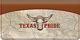 Texas Pride Checkbook Cover