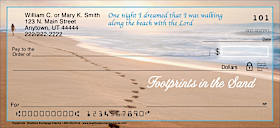 Footprints Personal Checks