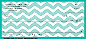 Chevron Chic Personal Checks