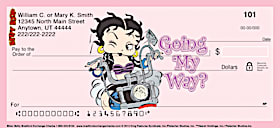 Biker Betty Personal Checks