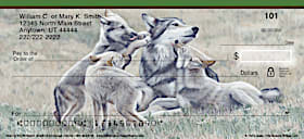 Heart of the Wolf Pack Personal Checks