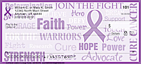 Cure Cancer Personal Checks