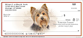 Best Breeds - Yorkshire Terrier Personal Checks