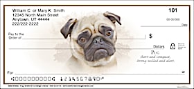 Best Breeds - Pug Personal Checks