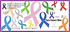 Ribbons for a Cure Personal Checks