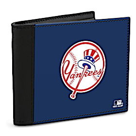 New York Yankees(TM) MLB(R) Logo Mens RFID Wallet