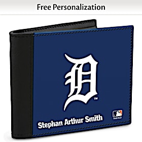 Detroit Tigers(TM) MLB(R) Logo Mens RFID Wallet